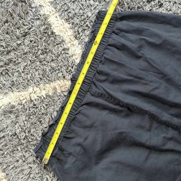 Loft Elastic Waist Drawstring Gray Women's Skirt Size MP - Picture 6 of 7